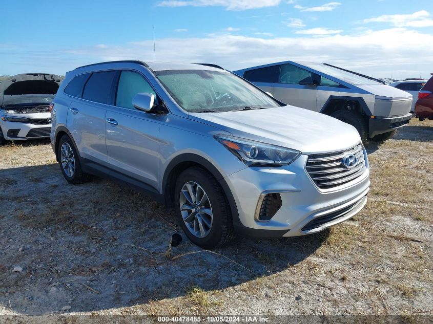 2017 HYUNDAI SANTA FE SE - KM8SM4HF2HU244892