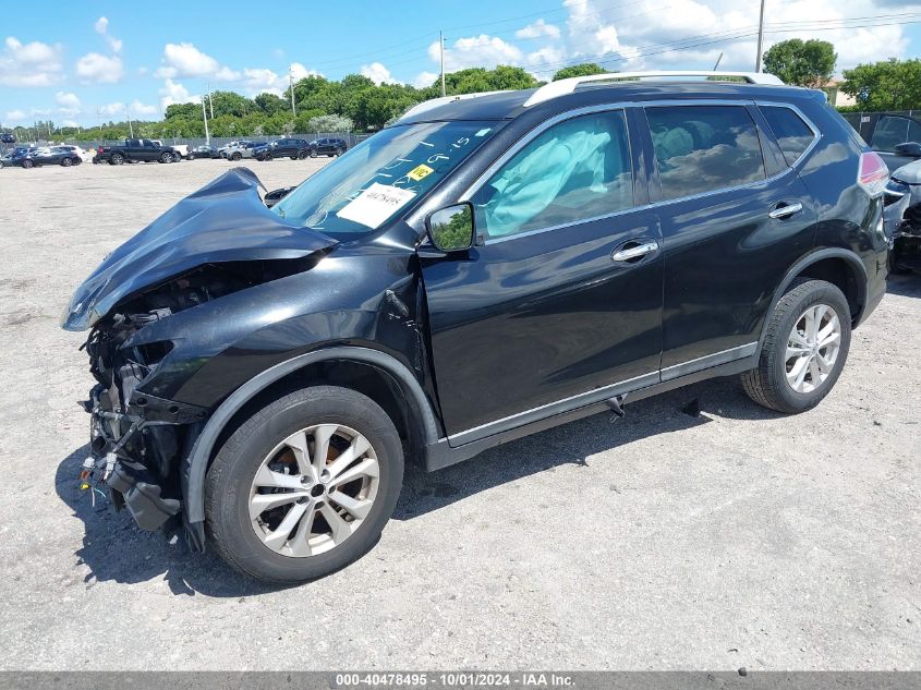 KNMAT2MT7GP694747 2016 NISSAN ROGUE - Image 2