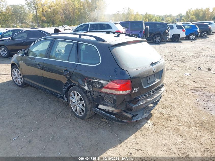 2013 Volkswagen Jetta Sportwagen 2.0L Tdi VIN: 3VWPL7AJ2DM629300 Lot: 40478515