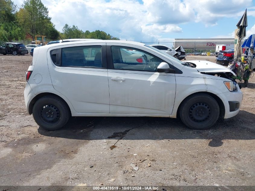 2016 Chevrolet Sonic Ls Auto VIN: 1G1JA6SH5G4168350 Lot: 40478519