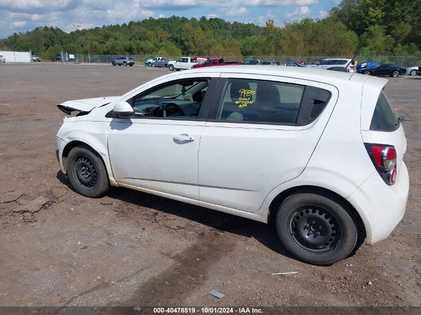 2016 Chevrolet Sonic Ls Auto VIN: 1G1JA6SH5G4168350 Lot: 40478519