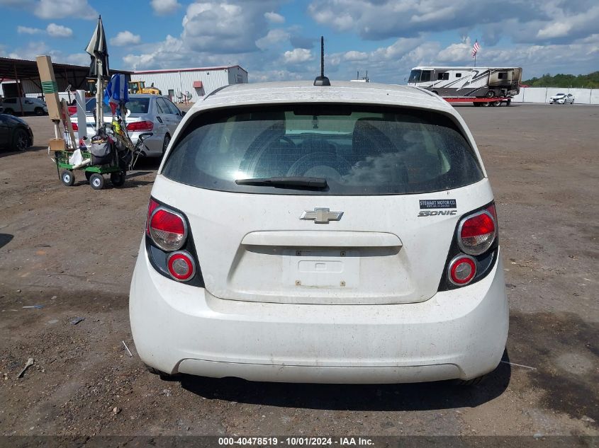 2016 Chevrolet Sonic Ls Auto VIN: 1G1JA6SH5G4168350 Lot: 40478519