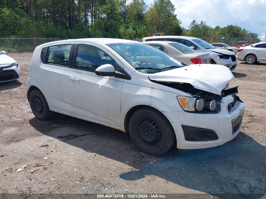 VIN 1G1JA6SH5G4168350 2016 CHEVROLET SONIC no.1