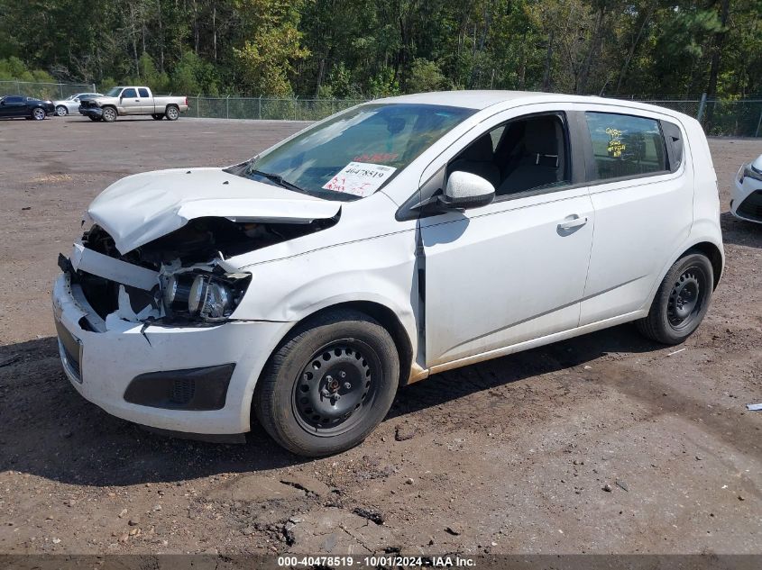 VIN 1G1JA6SH5G4168350 2016 CHEVROLET SONIC no.2