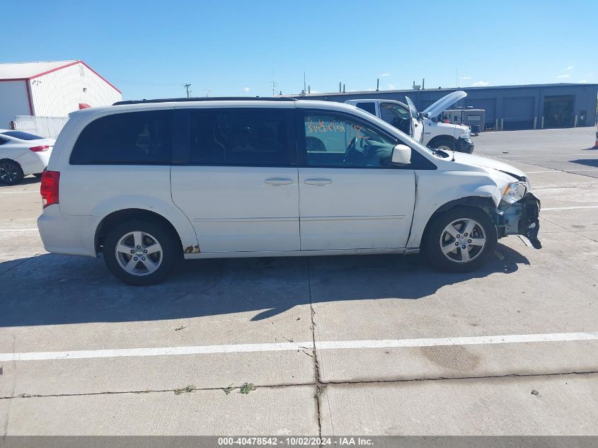 2013 Dodge Grand Caravan Sxt VIN: 2C4RDGCG7DR522410 Lot: 40478542