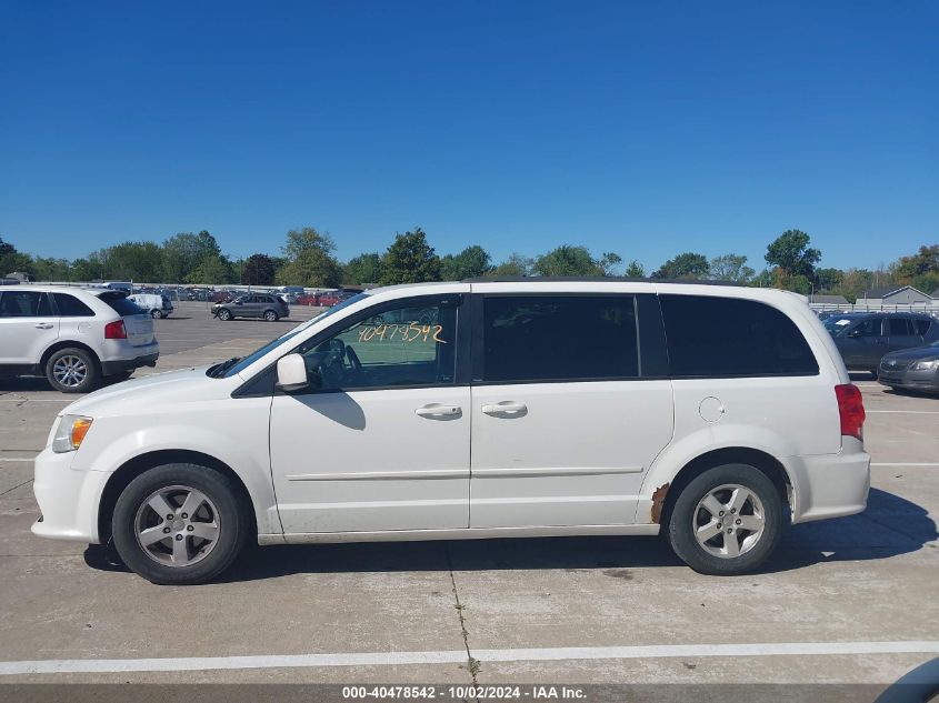 2013 Dodge Grand Caravan Sxt VIN: 2C4RDGCG7DR522410 Lot: 40478542