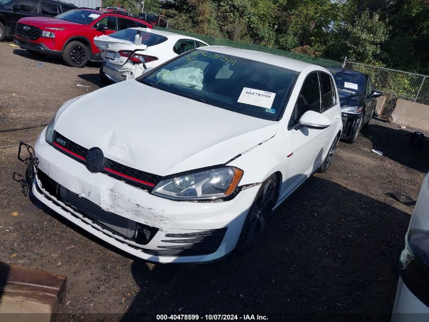 VIN 3VW4T7AU7FM020543 2015 VOLKSWAGEN GOLF GTI no.2