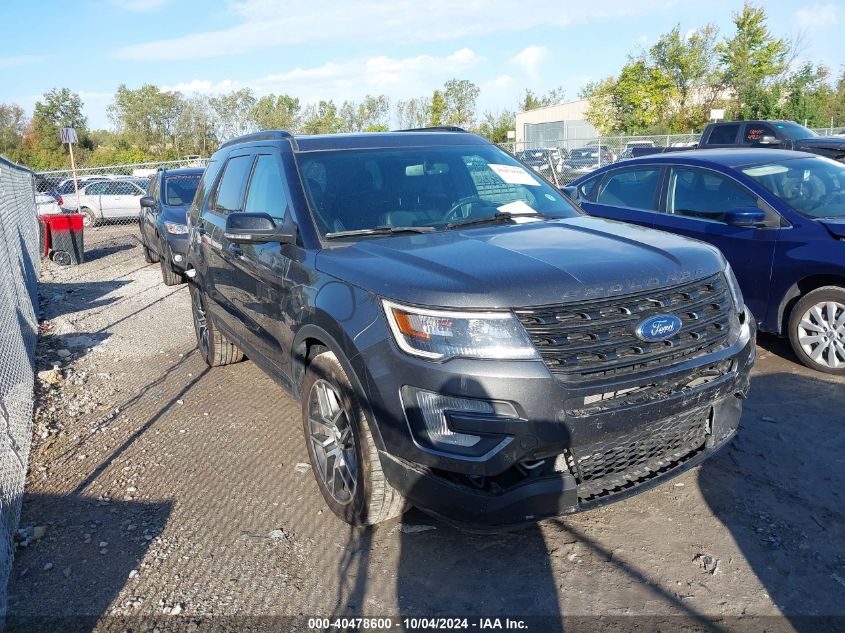 1FM5K8GT2HGC67878 2017 FORD EXPLORER - Image 1