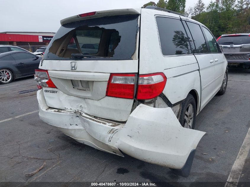 2007 Honda Odyssey Ex-L VIN: 5FNRL38707B416238 Lot: 40478607