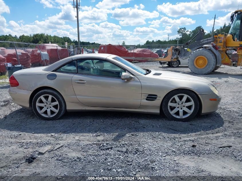 WDBSK75F23F016645 2003 Mercedes-Benz Sl 500