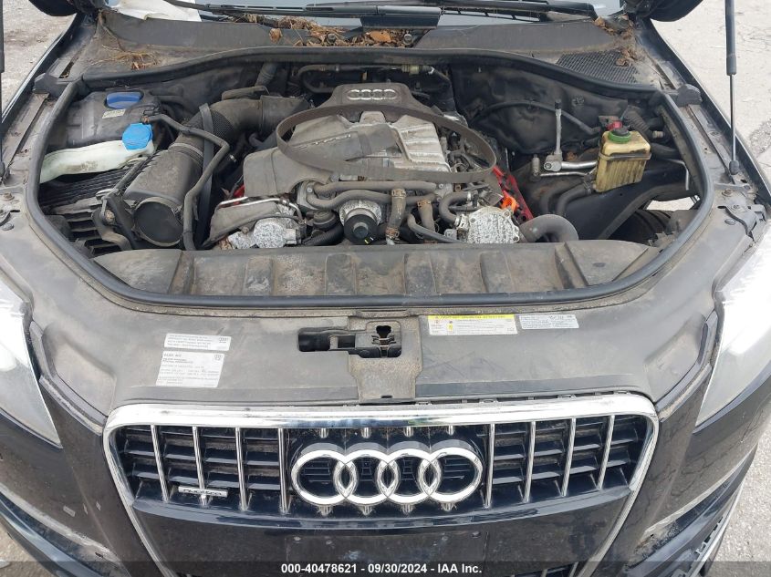 WA1LGAFE8DD006123 2013 Audi Q7 3.0T Premium