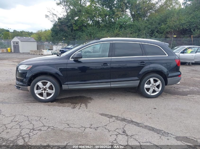 2013 Audi Q7 3.0T Premium VIN: WA1LGAFE8DD006123 Lot: 40478621