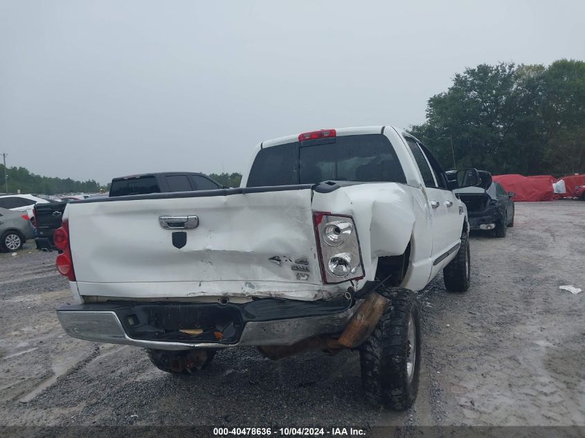 2007 Dodge Ram 2500 Slt/Trx4 Off Road/Sport/Power Wagon VIN: 1D7KS28C37J508924 Lot: 40478636