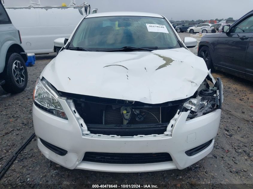 2013 Nissan Sentra S/Sv/Sr/Sl VIN: 3N1AB7AP4DL794693 Lot: 40478648