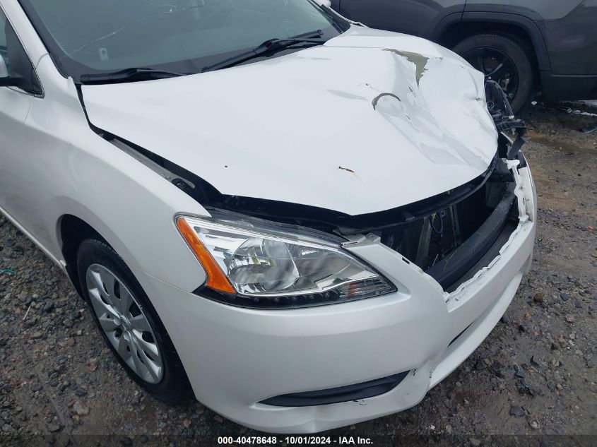 2013 Nissan Sentra S/Sv/Sr/Sl VIN: 3N1AB7AP4DL794693 Lot: 40478648