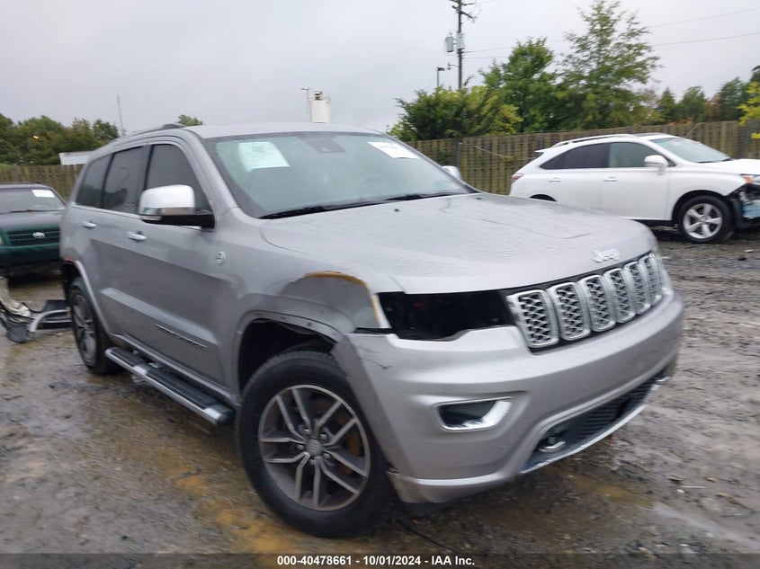 VIN 1C4RJFCGXJC356536 2018 JEEP GRAND CHEROKEE OVERLAND 4X4