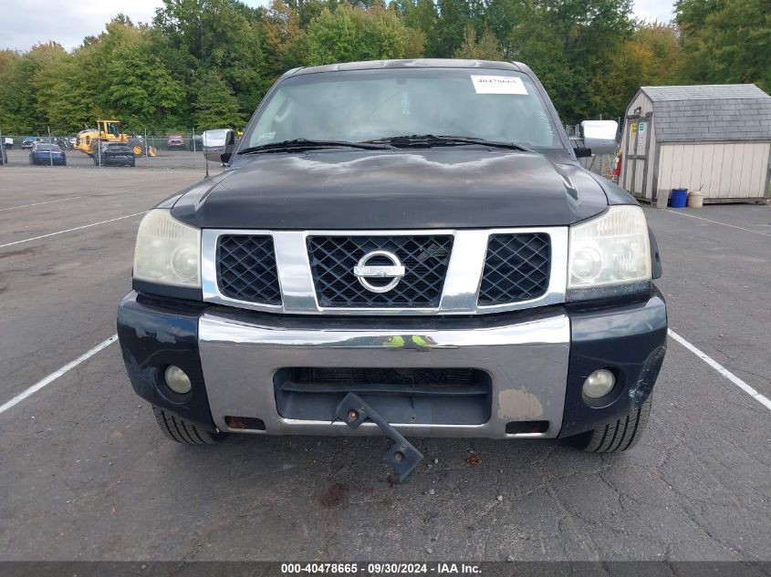 2004 Nissan Titan Se VIN: 1N6AA06B04N539086 Lot: 40478665