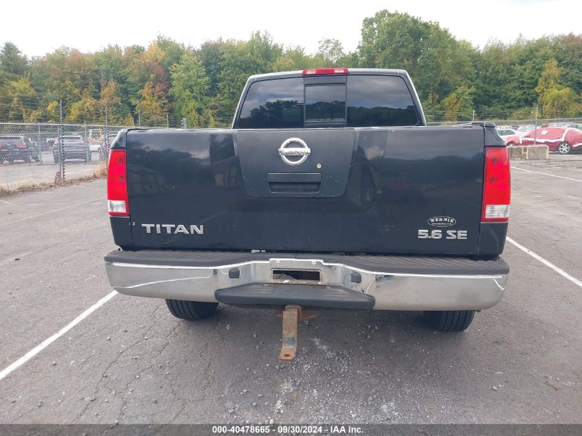 2004 Nissan Titan Se VIN: 1N6AA06B04N539086 Lot: 40478665