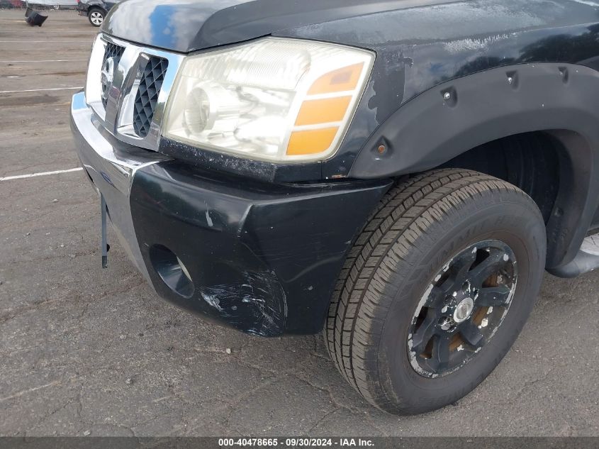 2004 Nissan Titan Se VIN: 1N6AA06B04N539086 Lot: 40478665