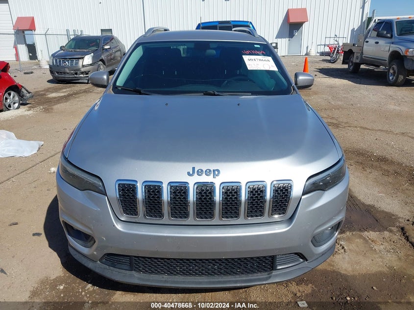1C4PJLCB3KD144079 2019 Jeep Cherokee Latitude Fwd
