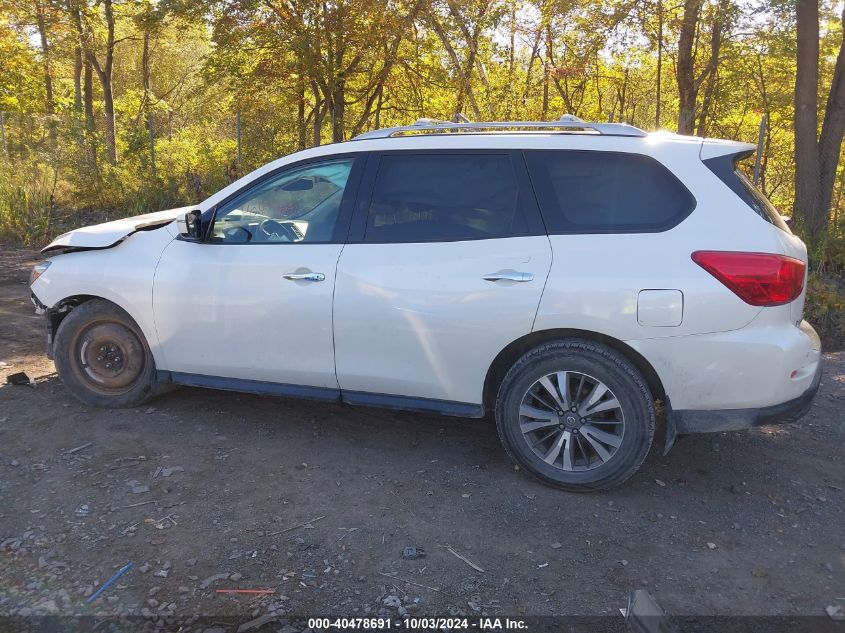 2017 Nissan Pathfinder Sv VIN: 5N1DR2MM6HC696479 Lot: 40478691