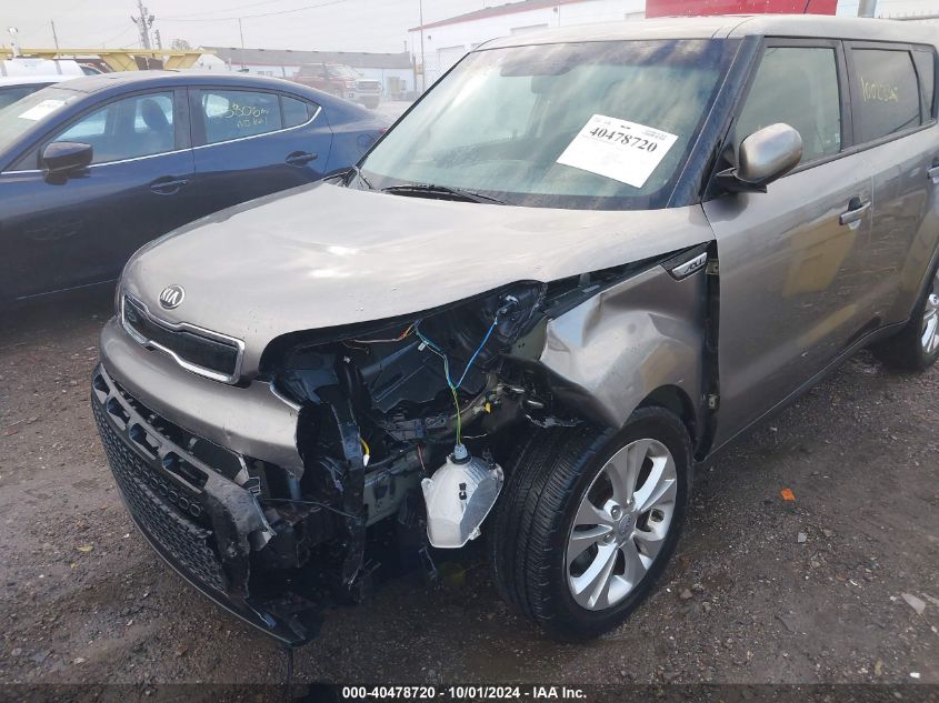 2016 Kia Soul + VIN: KNDJP3A51G7326676 Lot: 40478720