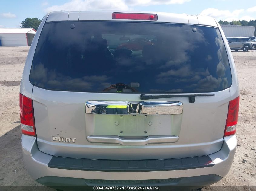 5FNYF3H27FB033287 2015 Honda Pilot Lx