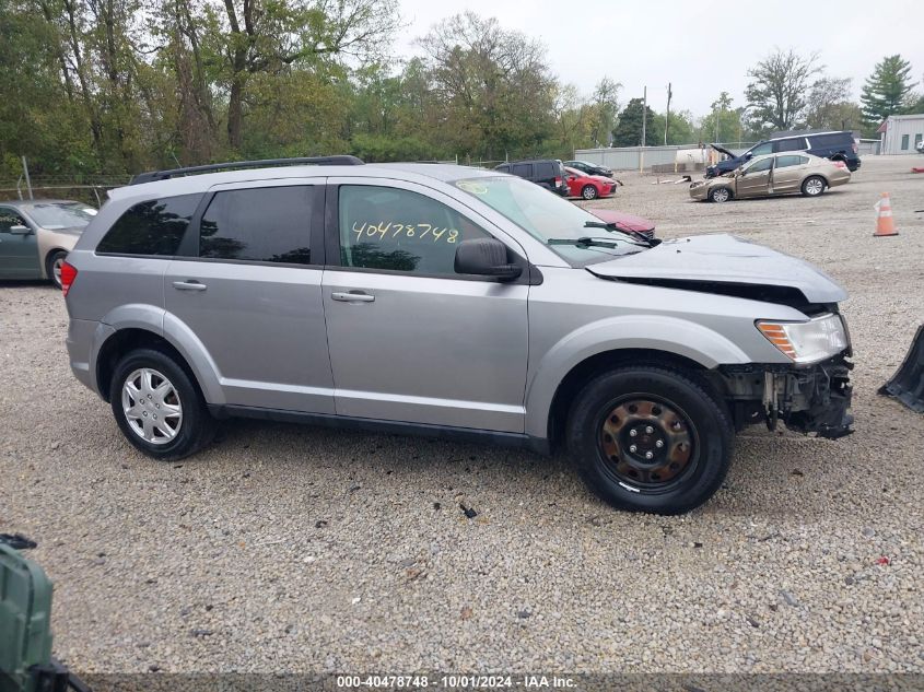 2017 Dodge Journey Se VIN: 3C4PDCAB5HT562530 Lot: 40478748