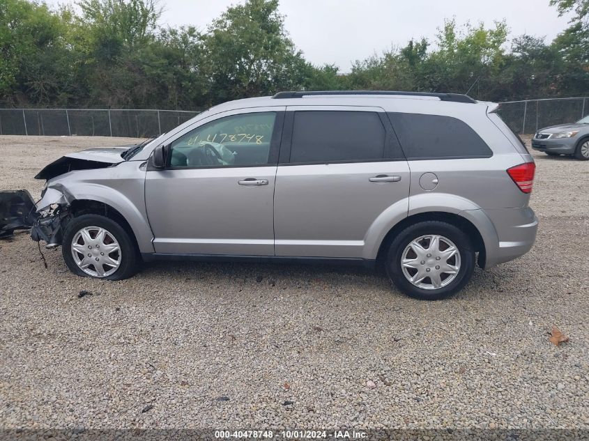 2017 Dodge Journey Se VIN: 3C4PDCAB5HT562530 Lot: 40478748