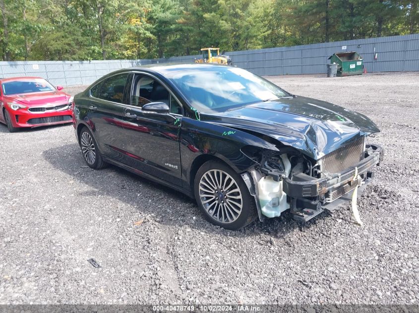 3FA6P0RU3HR315677 2017 FORD FUSION - Image 1