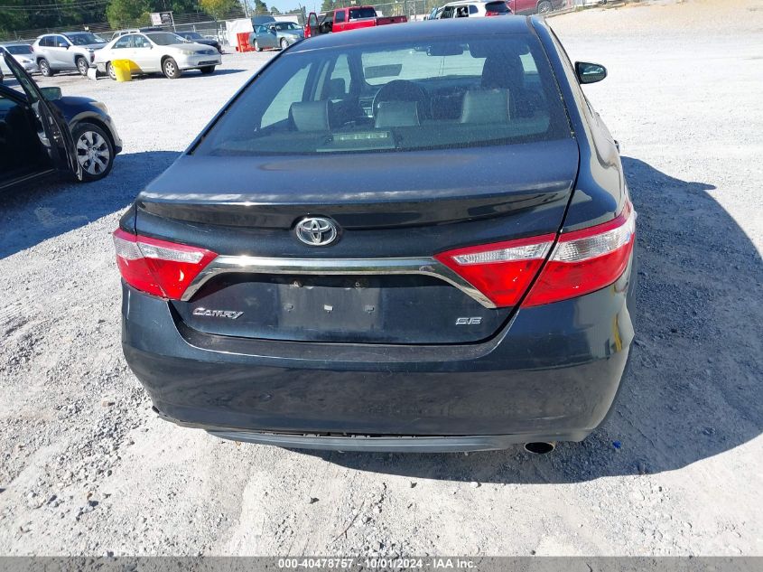 2015 Toyota Camry Se VIN: 4T1BF1FK0FU075459 Lot: 40478757