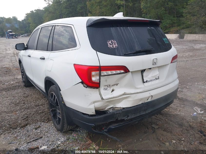 2020 Honda Pilot 2Wd Lx VIN: 5FNYF5H15LB022660 Lot: 40478766