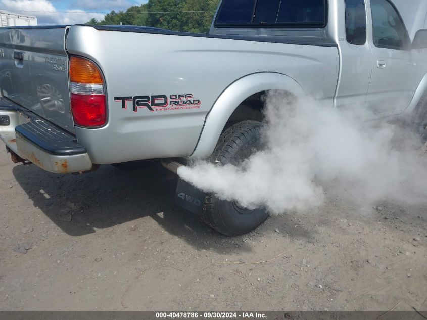 2002 Toyota Tacoma Base V6 VIN: 5TEWN72NX2Z138869 Lot: 40478786