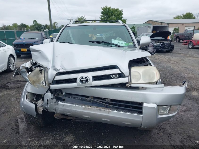 2003 Toyota 4Runner Limited V8 VIN: JTEBT17R238000268 Lot: 40478822