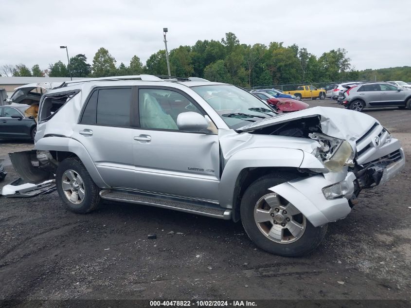 2003 Toyota 4Runner Limited V8 VIN: JTEBT17R238000268 Lot: 40478822