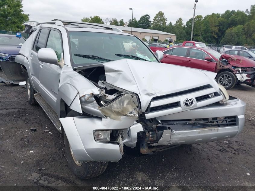 2003 Toyota 4Runner Limited V8 VIN: JTEBT17R238000268 Lot: 40478822