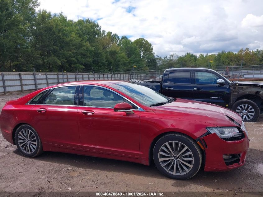 2018 Lincoln Mkz Premiere VIN: 3LN6L5A99JR619947 Lot: 40478849