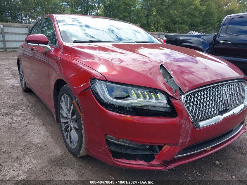 3LN6L5A99JR619947 2018 Lincoln Mkz Premiere