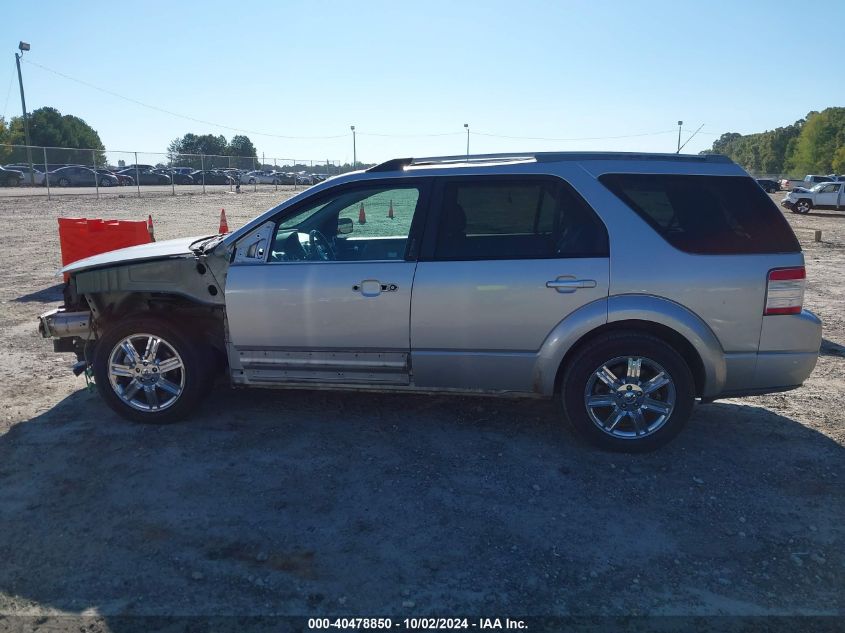 2008 Ford Taurus X Limited VIN: 1FMDK03W68GA22109 Lot: 40478850