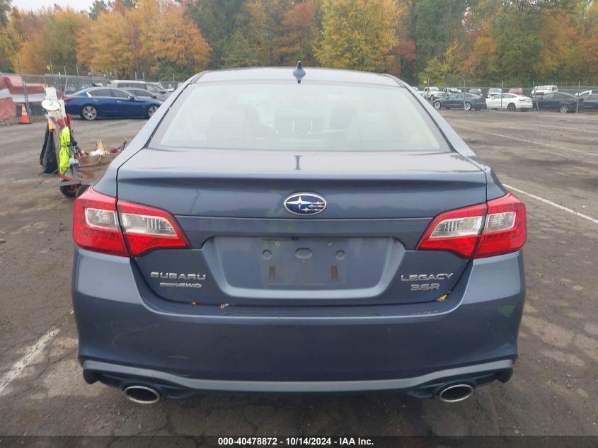 2018 Subaru Legacy 3.6R Limited VIN: 4S3BNEN6XJ3015867 Lot: 40478872