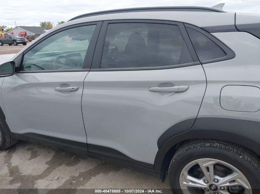 2022 Hyundai Kona Sel VIN: KM8K3CAB5NU902852 Lot: 40478885