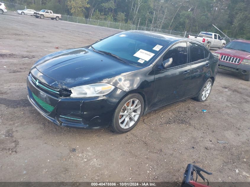 VIN 1C3CDFBA4DD225034 2013 Dodge Dart, Sxt no.2