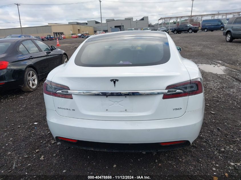 2017 Tesla Model S 100D/60D/75D/90D/P100D VIN: 5YJSA1E26HF192530 Lot: 40478888