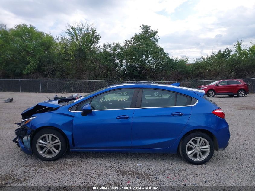 2018 Chevrolet Cruze Lt Auto VIN: 3G1BE6SM6JS641606 Lot: 40478891