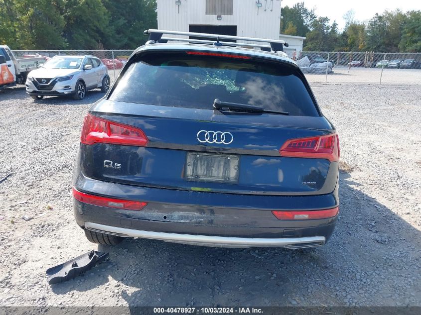 2020 Audi Q5 Premium Plus 45 Tfsi Quattro S Tronic VIN: WA1BNAFY2L2020623 Lot: 40478927