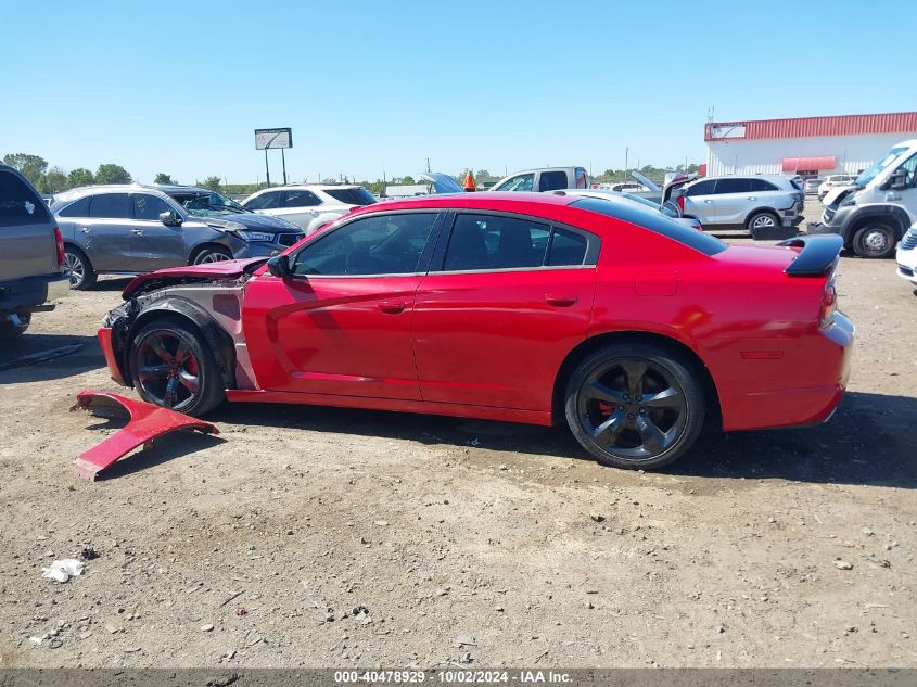 2012 Dodge Charger Sxt VIN: 2C3CDXHG6CH301047 Lot: 40478929