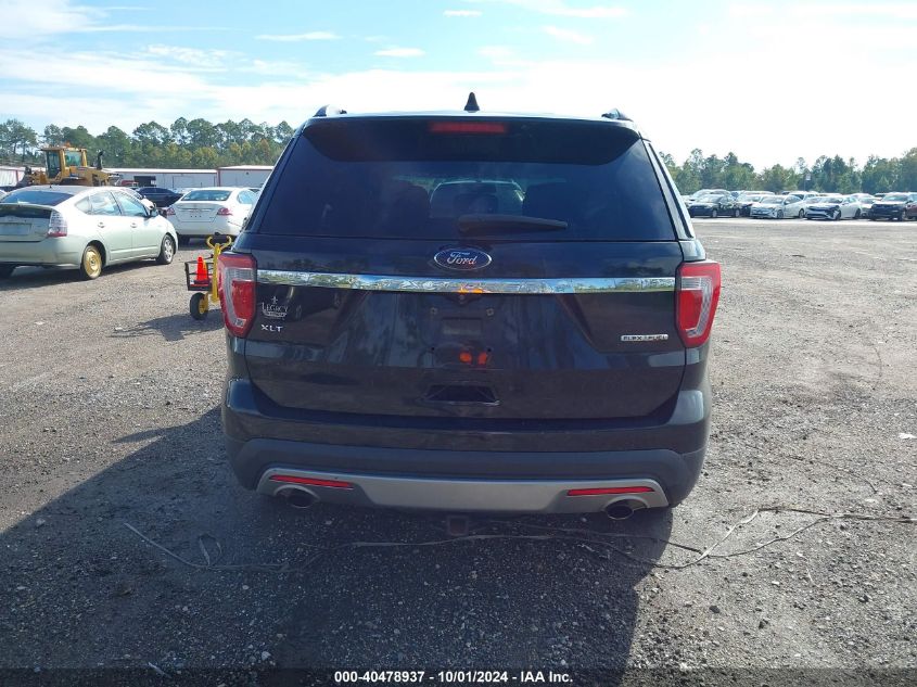 1FM5K7D88GGA03699 2016 Ford Explorer Xlt