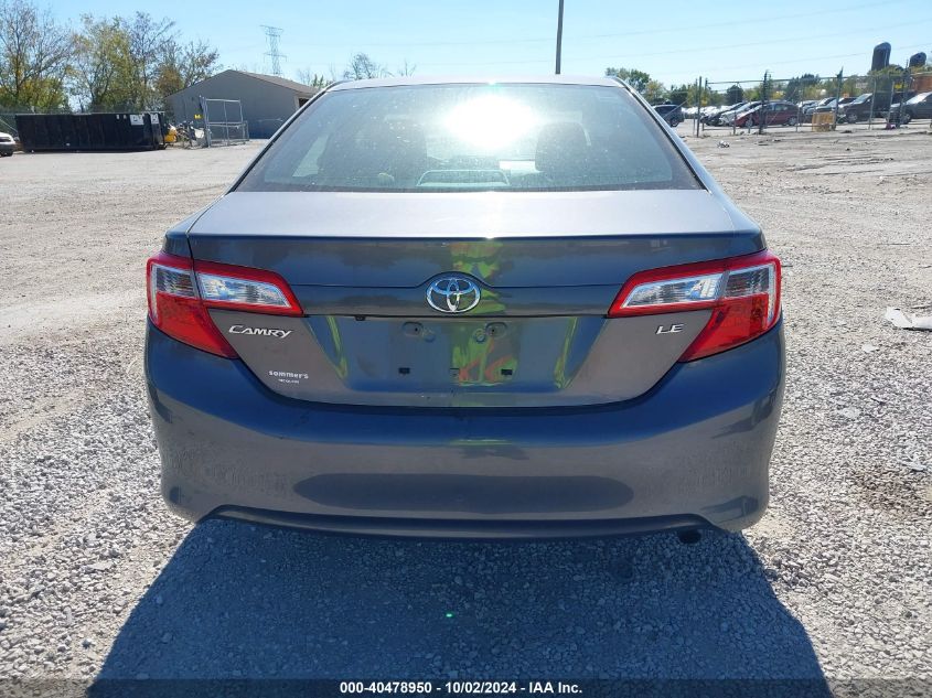 2014 Toyota Camry Le VIN: 4T4BF1FK9ER428415 Lot: 40478950