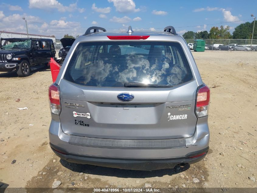 2017 Subaru Forester 2.5I VIN: JF2SJABC4HH506772 Lot: 40478956