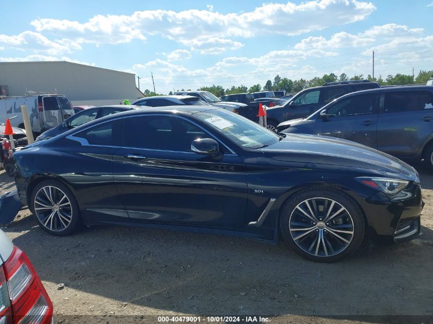 2019 Infiniti Q60 3.0T Luxe VIN: JN1EV7EKXKM231285 Lot: 40479001